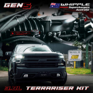 SIVERADO TERRARISER 3.0L GEN#5 WHIPPLE KIT - SUIT 2019-26 6.2L LT1